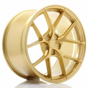 JR-Wheels SL01 Super Light Felgen 19 Zoll 9J ET21-35 Custom PCD Flow Form Gold