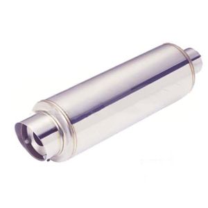 SRS Hinten Universal Muffler G50 61mm Edelstahl