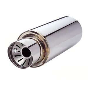 SRS Hinten Universal Muffler G55 61mm Edelstahl