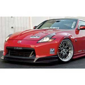PU Design Vorne Spoilerlippe Nismo Style Schwarz Polyurethan Nissan 370Z Pre Facelift