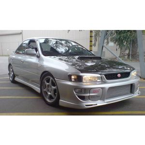 PU Design Vorne Spoilerlippe STI Style Schwarz Polyurethan Subaru Impreza Facelift