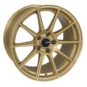 Enkei TS10 Felgen 17 Zoll 8J ET45 5x100 Flat Gold