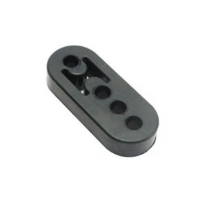 SK-Import Auspuffgummi Schwarz Gummi
