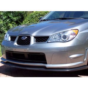 PU Design Vorne Spoilerlippe STI S204 Style Schwarz Polyurethan Subaru Impreza Facelift