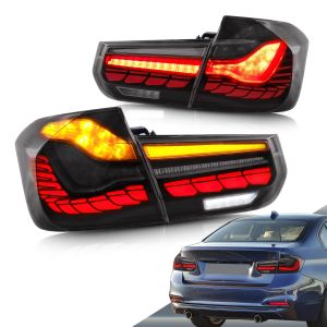 VLand Rücklicht LED Schwarzes Gehäuse Getöntes Glas BMW 3-serie