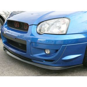 PU Design Vorne Spoilerlippe V-Spec Style Schwarz Polyurethan Subaru Impreza