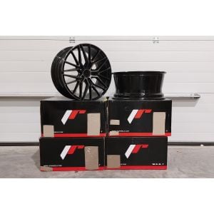 JR-Wheels JR38 ZWEITE CHANCE Felgen 19 Zoll 8.5J ET45 5x114.3 Black Brushed