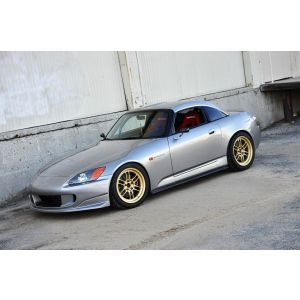 PU Design Seitenschweller Spoon Style Schwarz Polyurethan Honda S2000